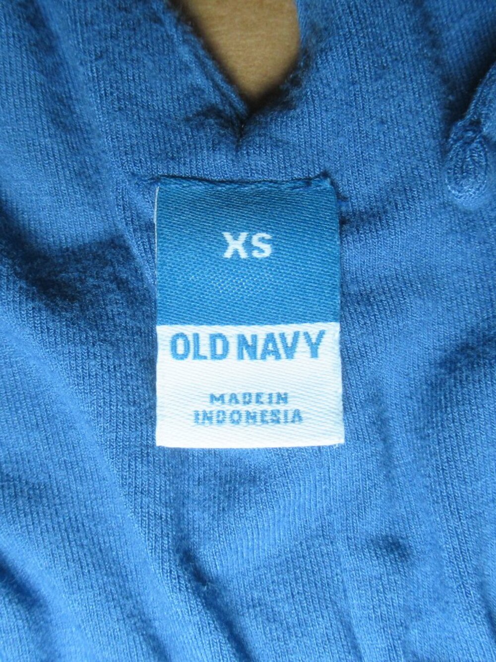 Old Navy Blue Sleeveless V-Neck Smocked Waist Jumpsuit | XS - Picture 13 of 15